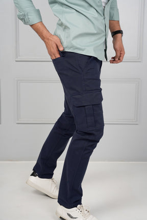 Buy ADBUCKS Boys Navy Blue Solid 100 Percent Cotton Cargo Pant Online at  Best Prices in India - JioMart.